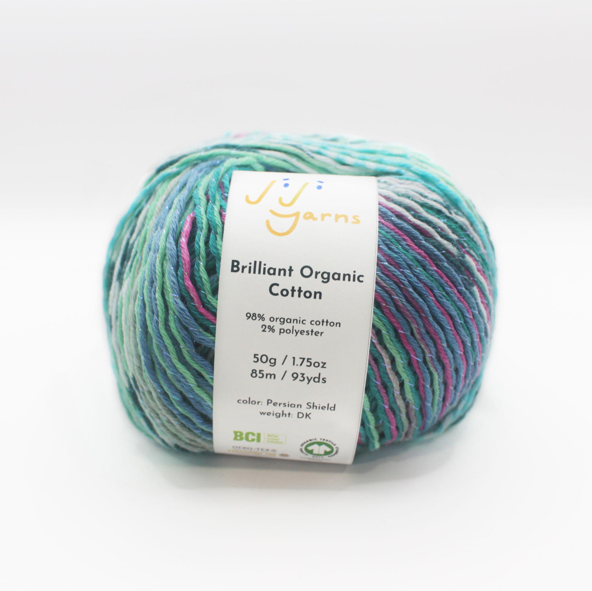 Brilliant Cotton Yarn in Persian Shield DK Weight