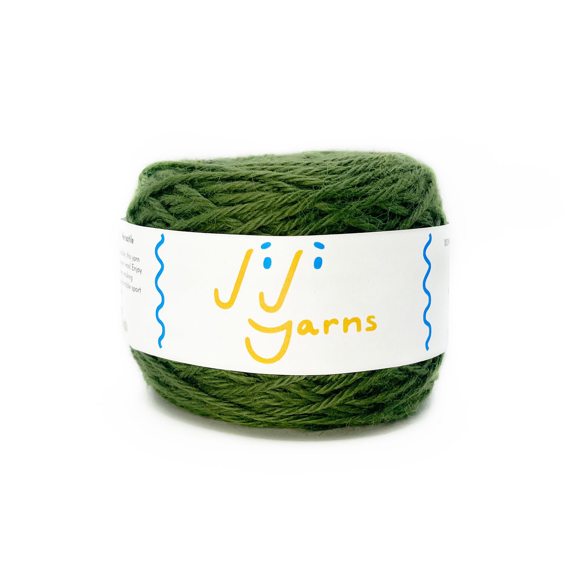 100% Baby Alpaca Yarn in Matcha - Sport Weight