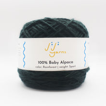 Load image into Gallery viewer, 100% Baby Alpaca Yarn in Rainforest - Sport Weight
