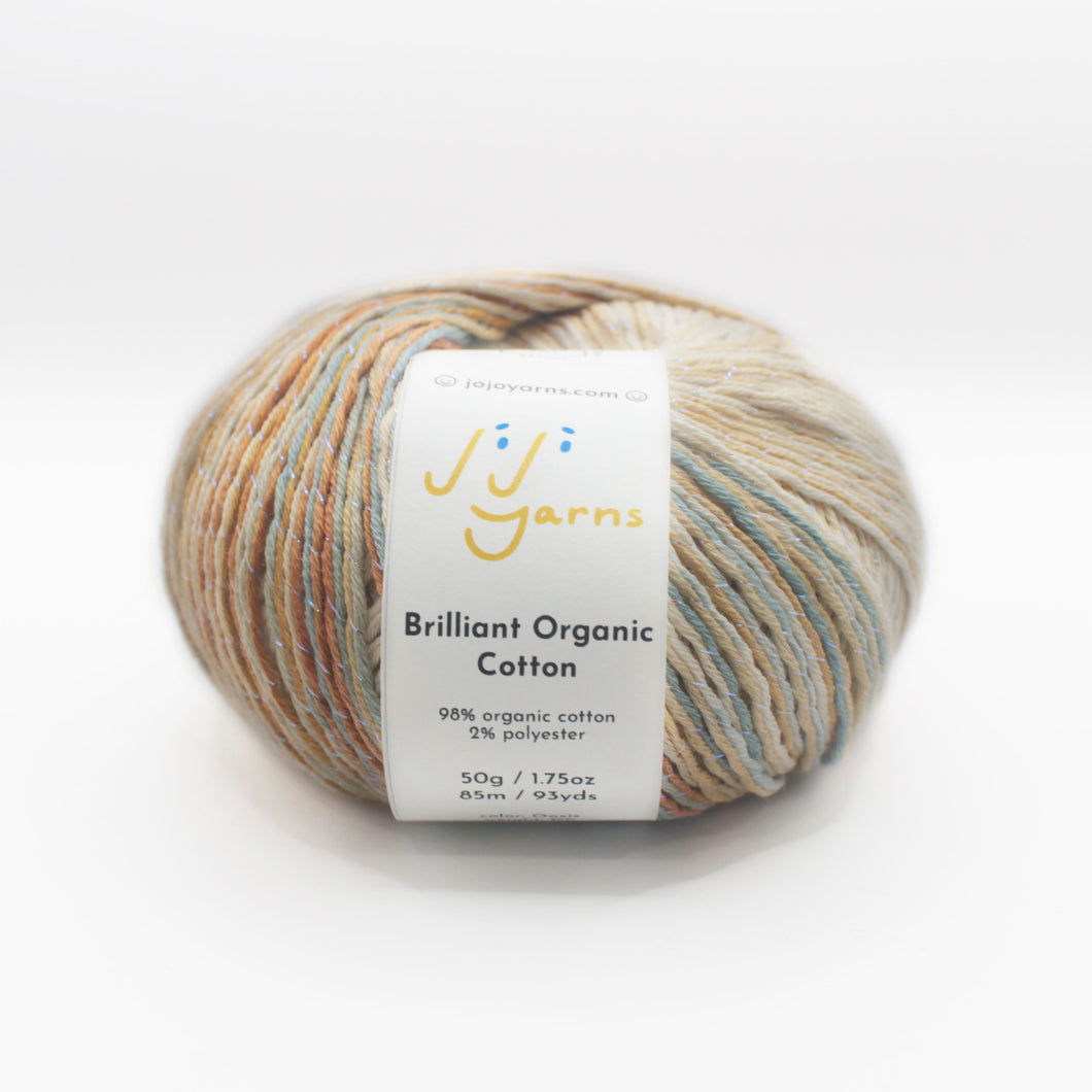 Brilliant Cotton Yarn in Oasis DK Weight