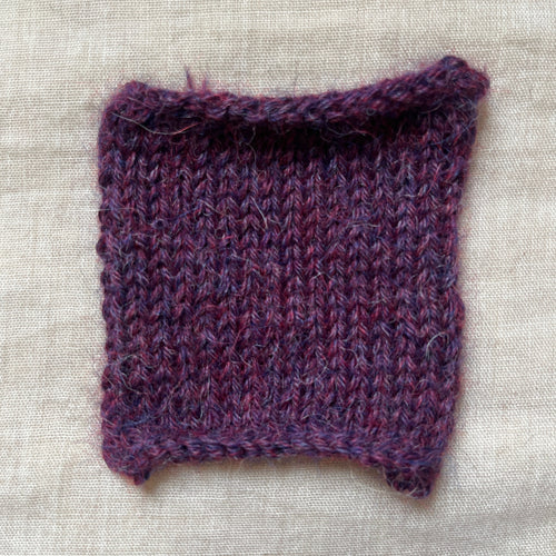 100% Baby Alpaca in Black Grape Sport Weight