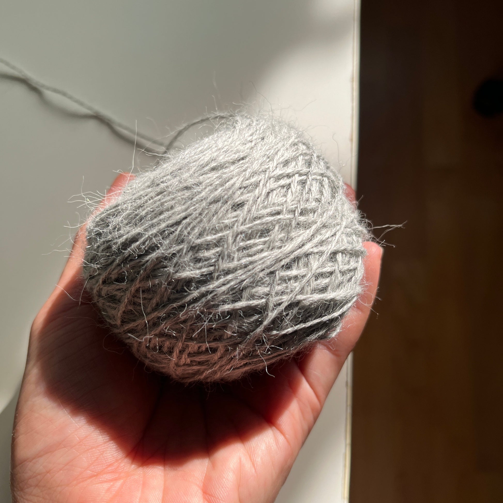 100% Superfine Alpaca Yarn in Arctic Fox - Fingering Weight