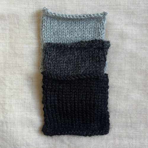 100% Baby Alpaca in Obsidian Sport Weight