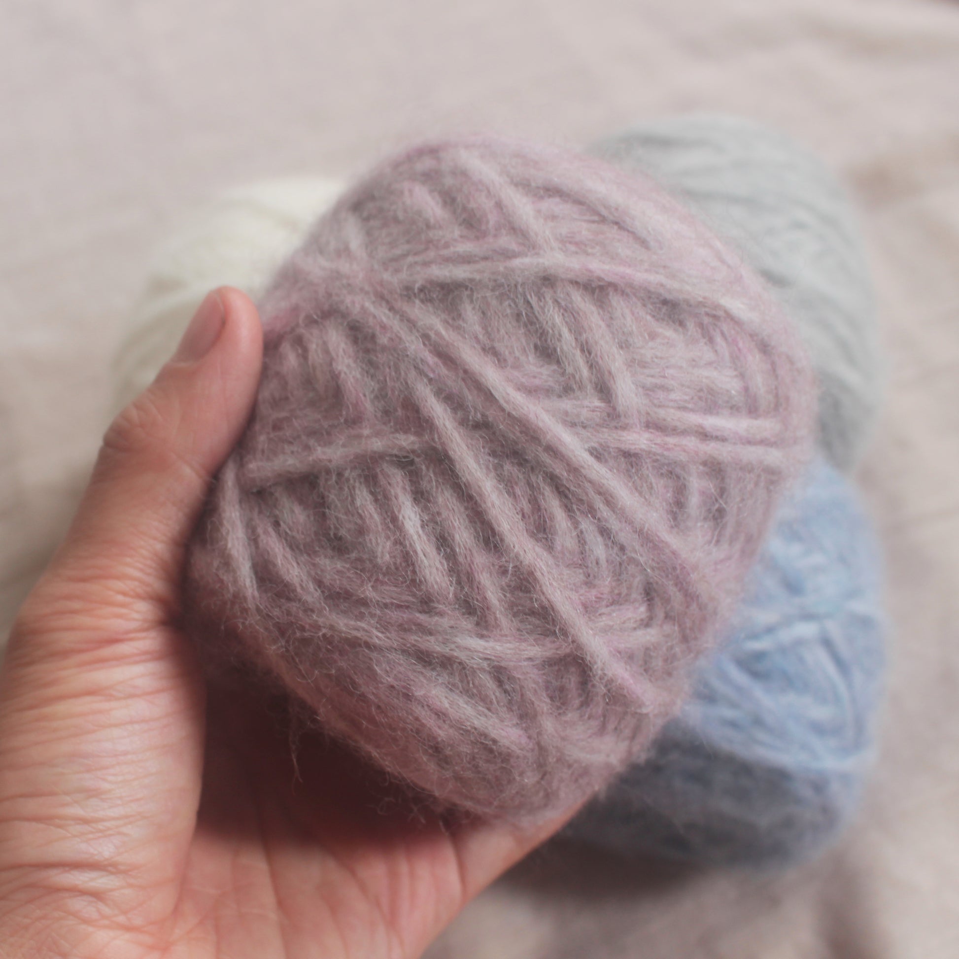 Cloudpaca Yarn in Wistful Rose - DK Weight