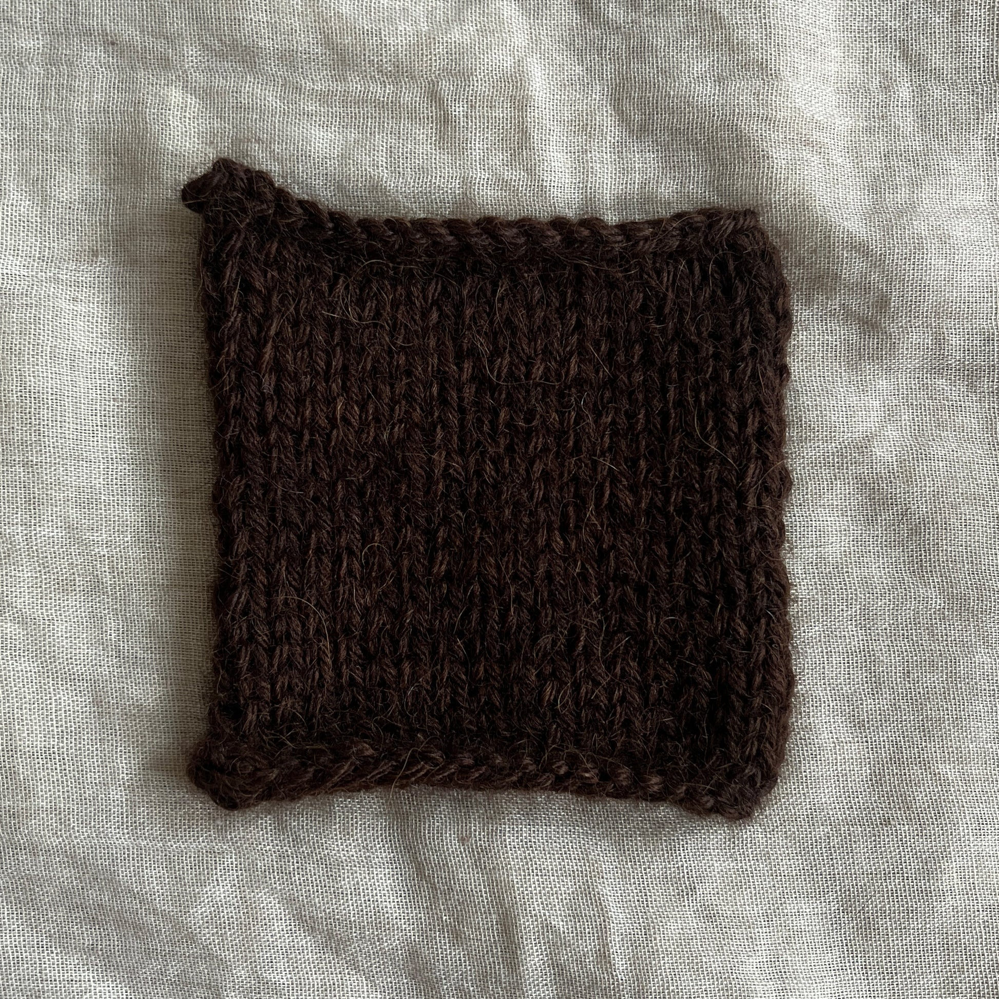 100% Baby Alpaca Yarn in Cold Brew - Sport Weight