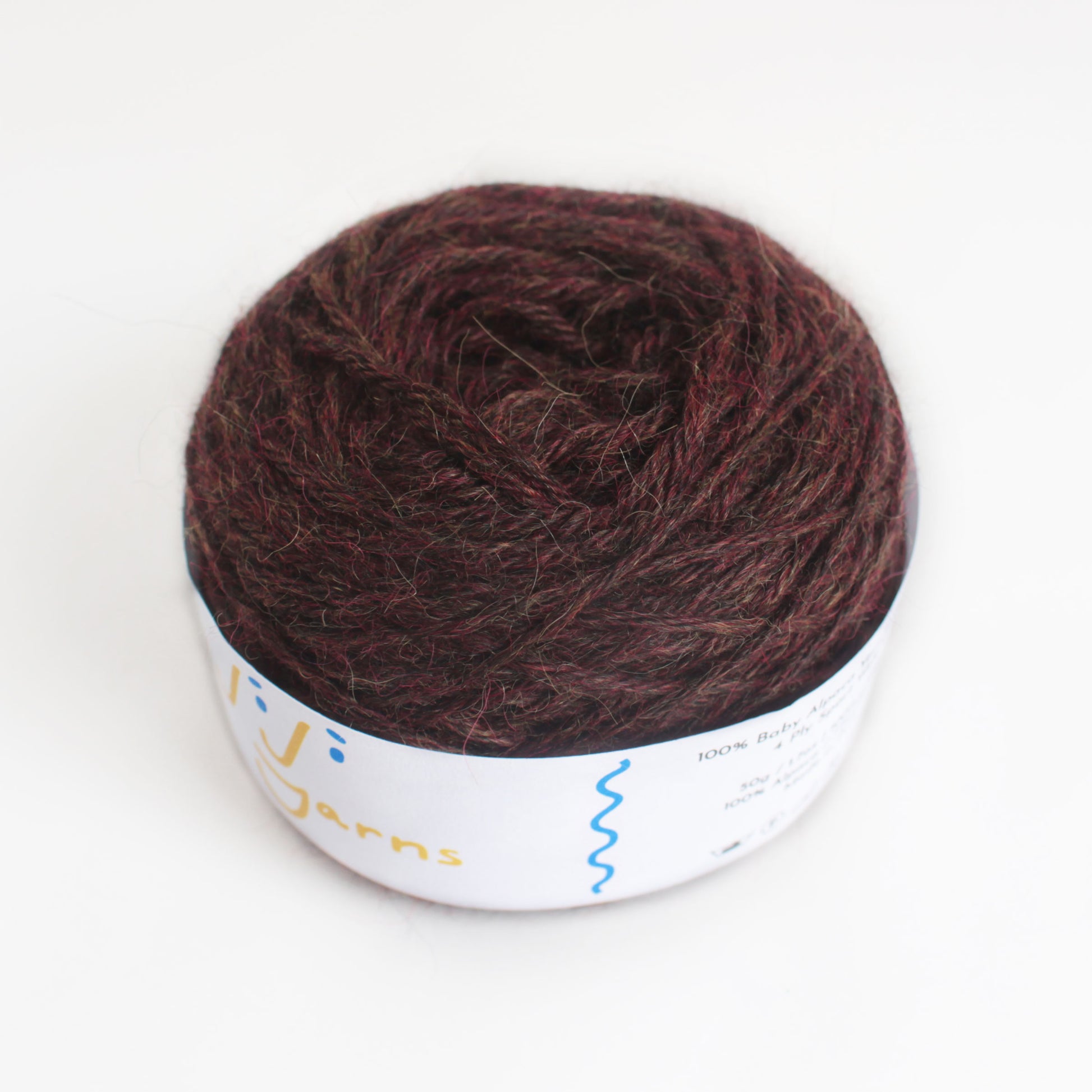 100% Baby Alpaca Yarn in Autumn - Sport Weight