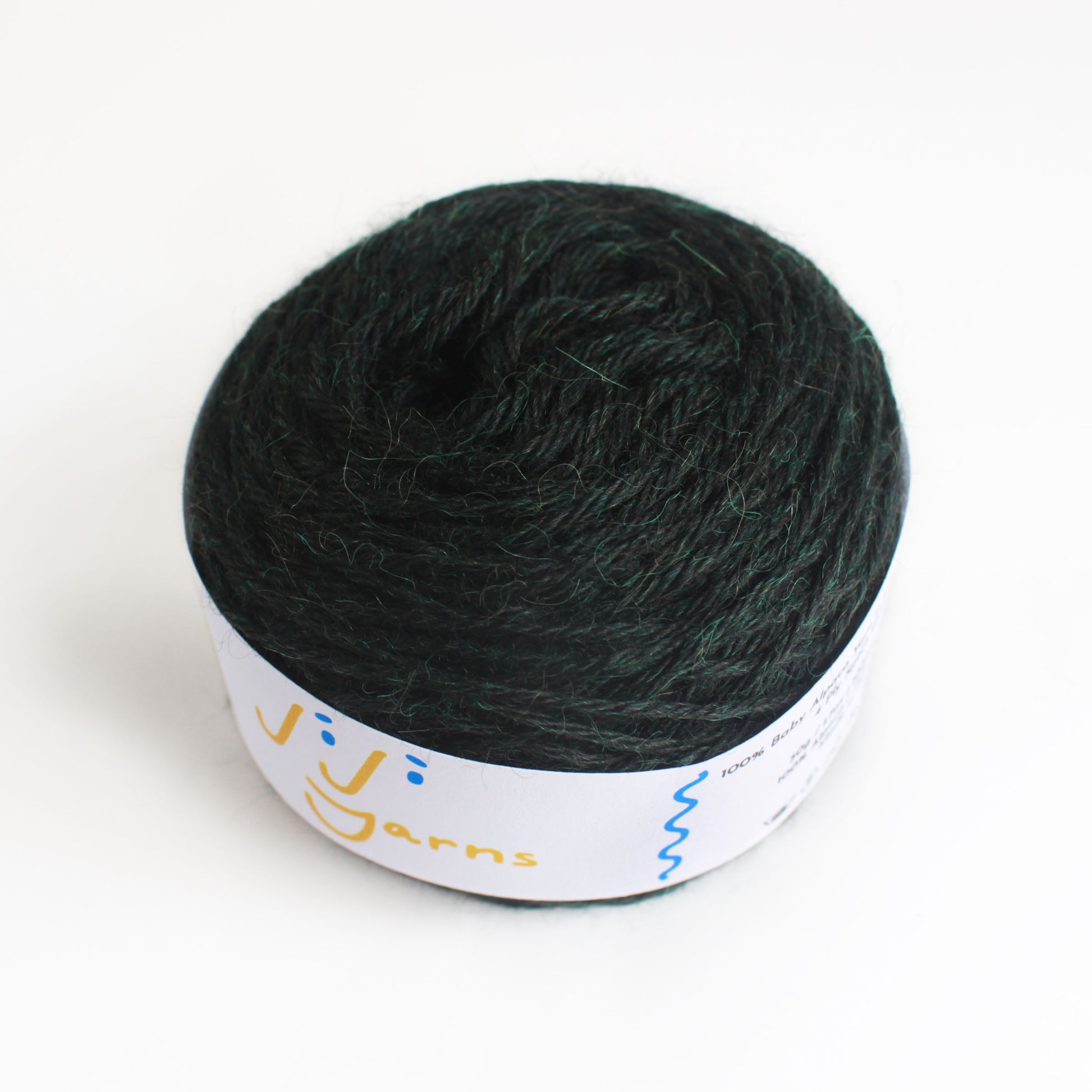 100% Baby Alpaca Yarn in Enchanted Forest - Sport Weight