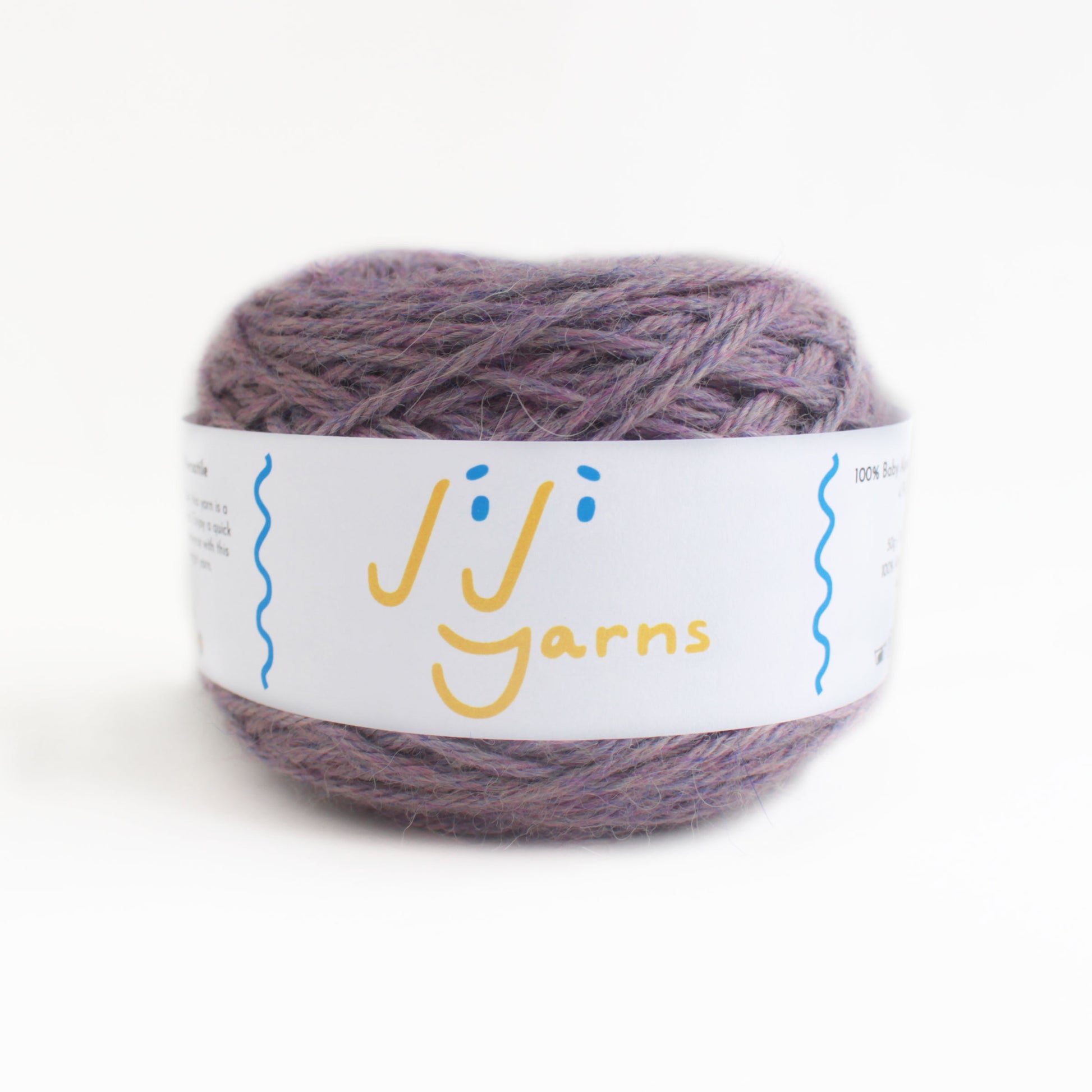 100% Baby Alpaca Yarn in Lavender Field - Sport Weight