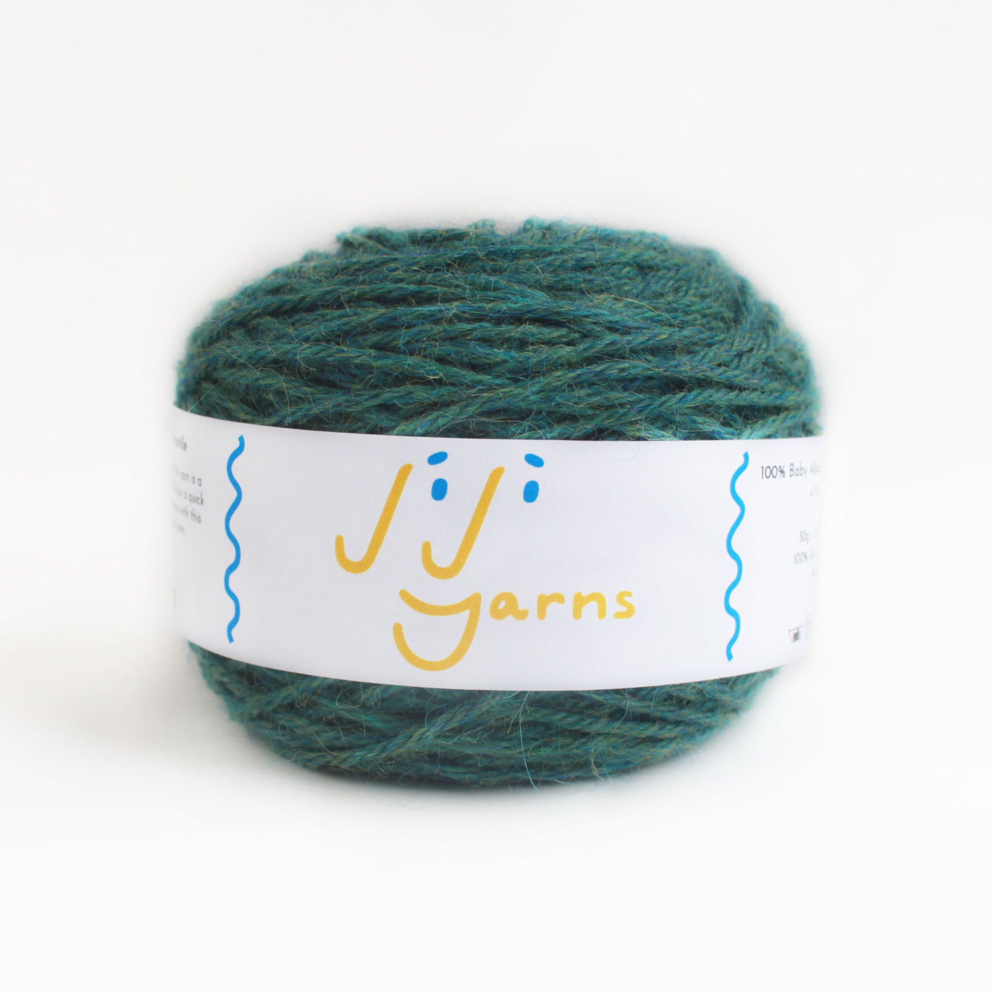 100% Baby Alpaca Yarn in Northern Lights - Sport Weight