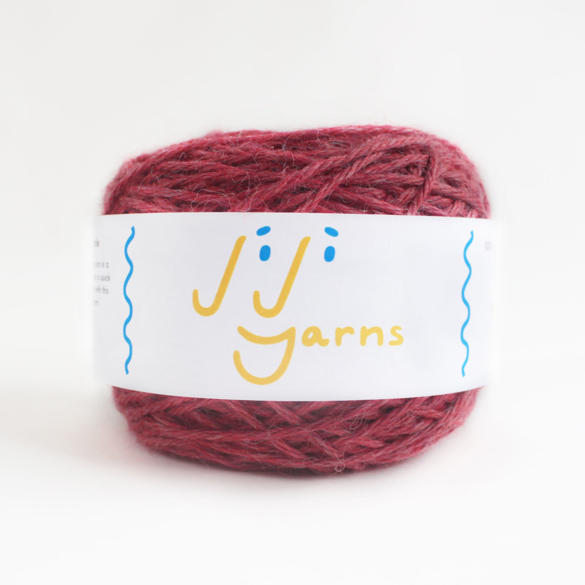 100% Baby Alpaca Yarn in Strawberry - Sport Weight