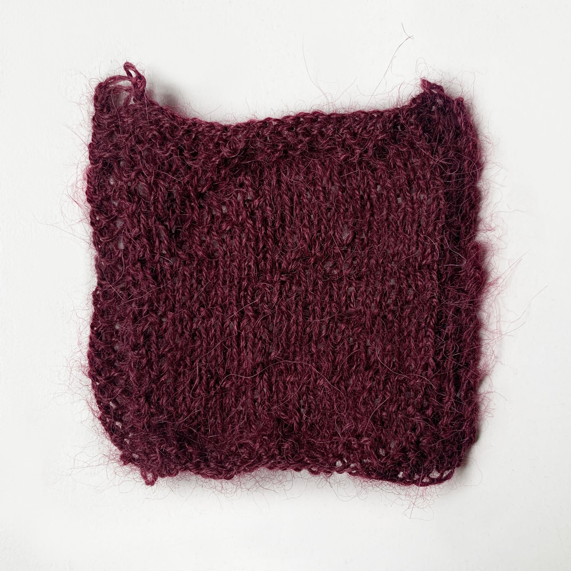 100% Baby Alpaca Yarn in Sangria - Lace Weight