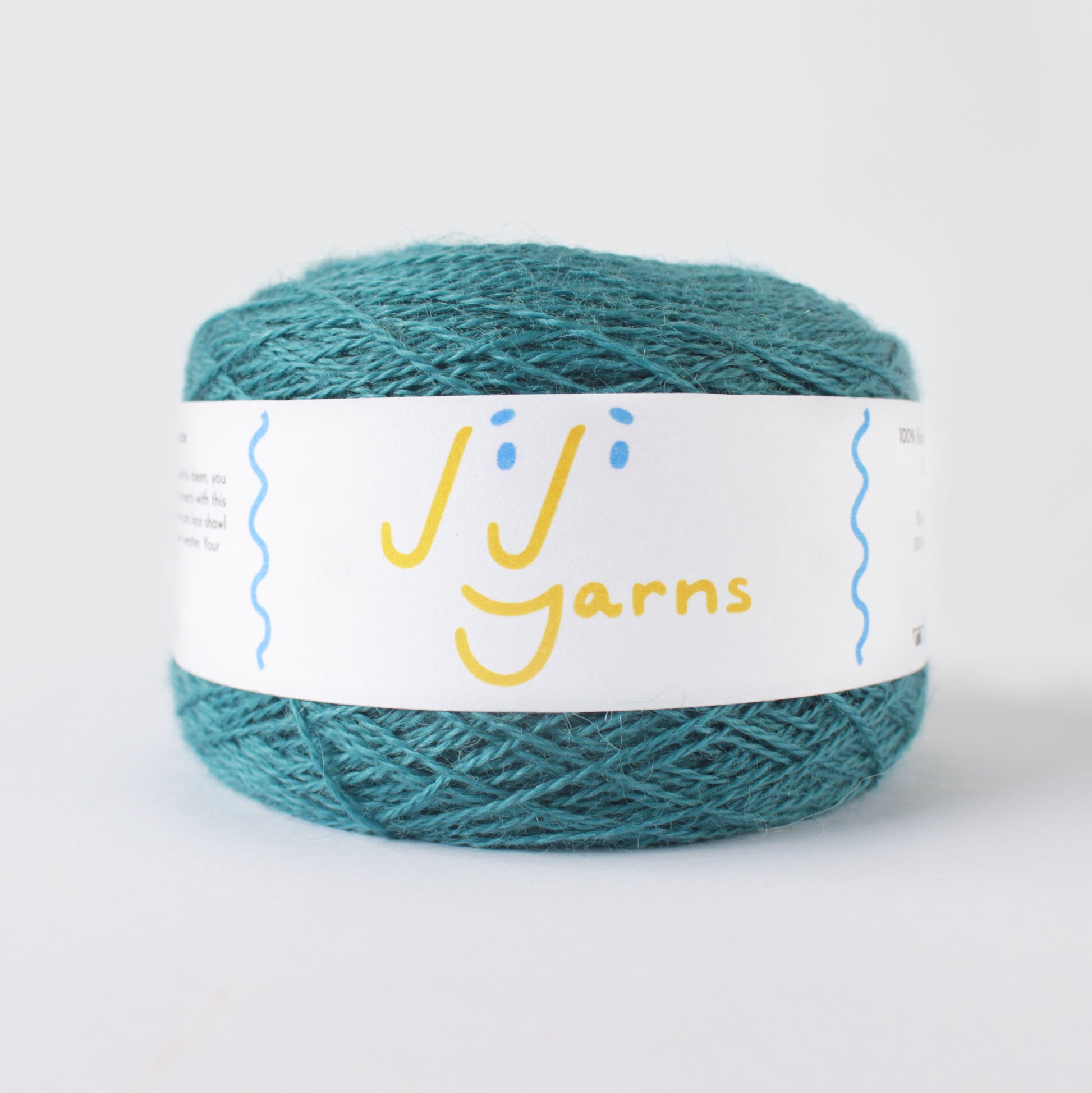 100% Baby Alpaca Yarn in Seaside - Lace Weight