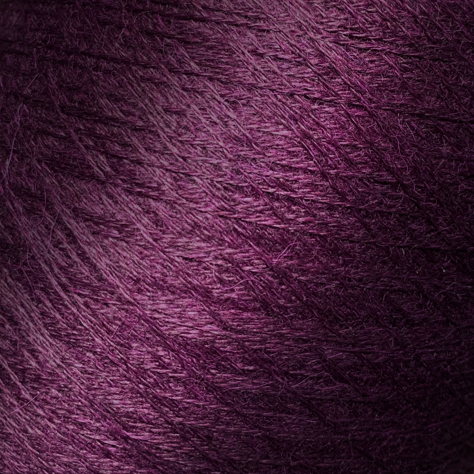 100% Baby Alpaca Yarn in Dark Cherry - Lace Weight