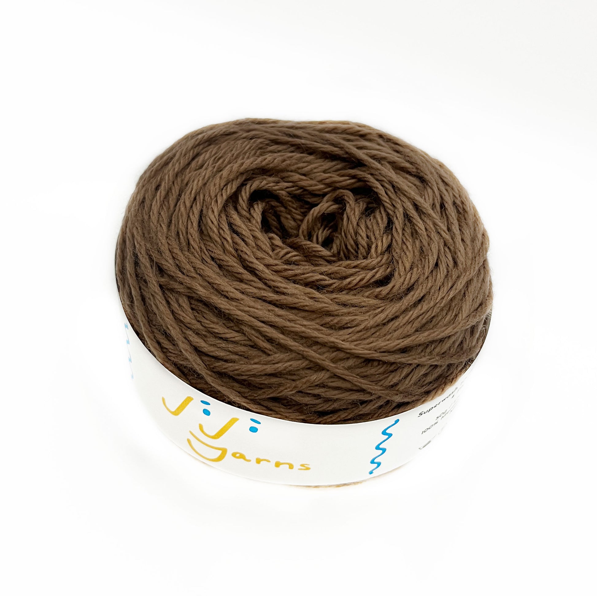 Superwash 100% Merino in Ice Coffee - Sport Weight