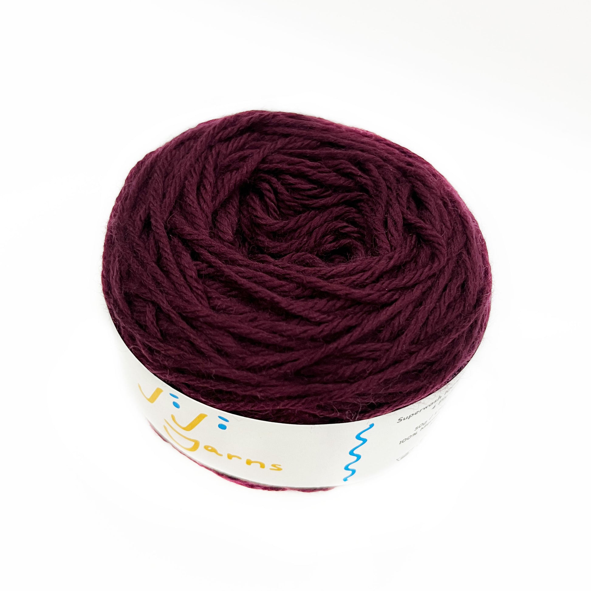 Superwash 100% Merino in Mulberry - Sport Weight
